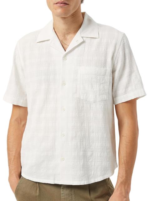 Corridor Men's Washed Dobby Cotton Shirt - White