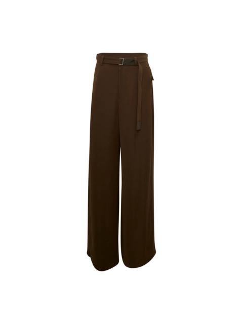 sacai Crepe Back Satin Pants