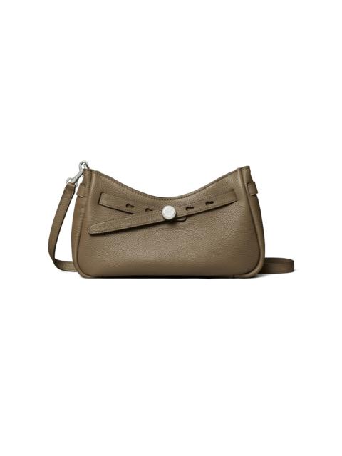 TORY BURCH Women's Textured Leather Crossbody Bag - Wild Mushroom