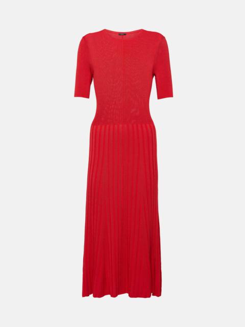 JOSEPH Ribbed-knit maxi dress