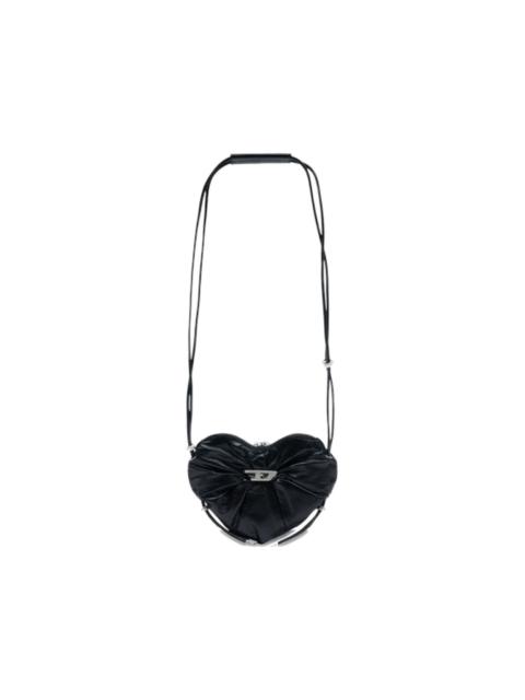 Diesel Scrunch-D Heart leather cross body bag
