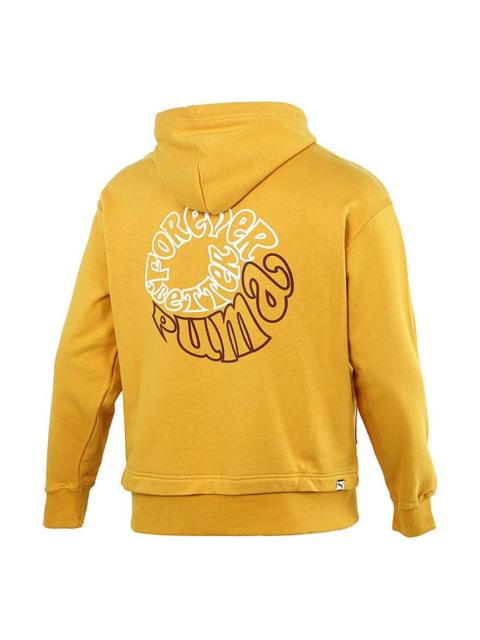 PUMA PUMA Back Logo Printing Sports Yellow 533038-37