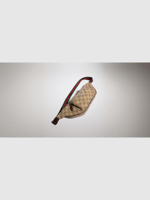 GUCCI Flatpack crystal small belt bag