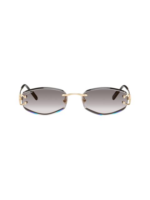 Cartier Gold Classic C Motif Sunglasses