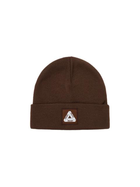 PALACE Palace Fuzzy Ear Beanie 'Brown' | REVERSIBLE