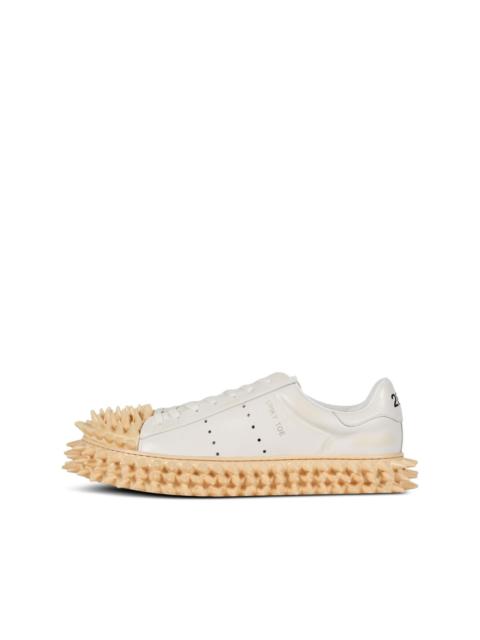 doublet spike-embellished lace-up sneakers