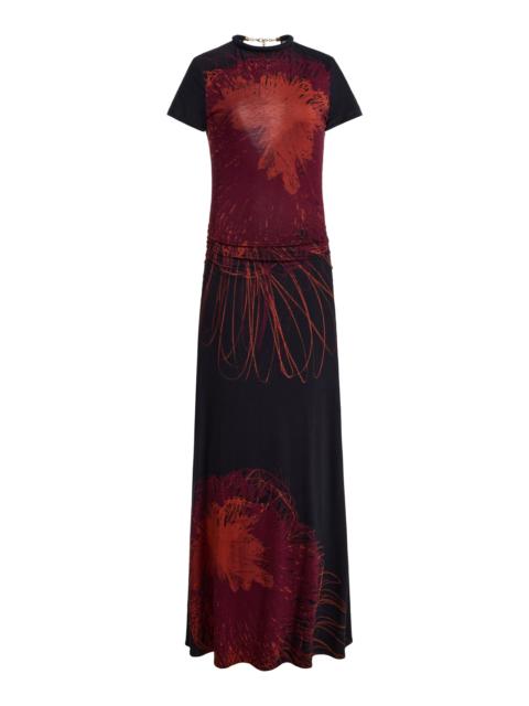 SILVIA TCHERASSI Exclusive Gabbice Jersey Maxi Dress