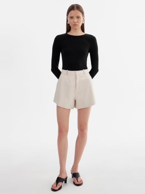 LAMARQUE MARCIE | Leather Shorts