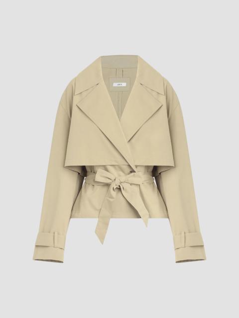 Joe's Jeans Women's The Liz Cropped Trench Coat - Camel