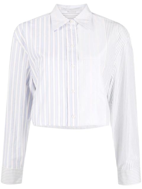 Stella McCartney striped cropped shirt