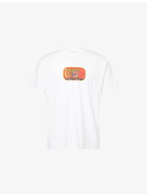 Carhartt Sardina-Print Short-Sleeve Cotton T-Shirt