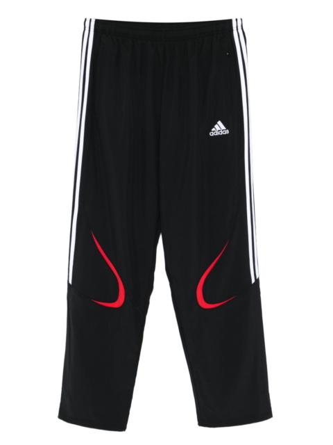adidas stripe detail trousers