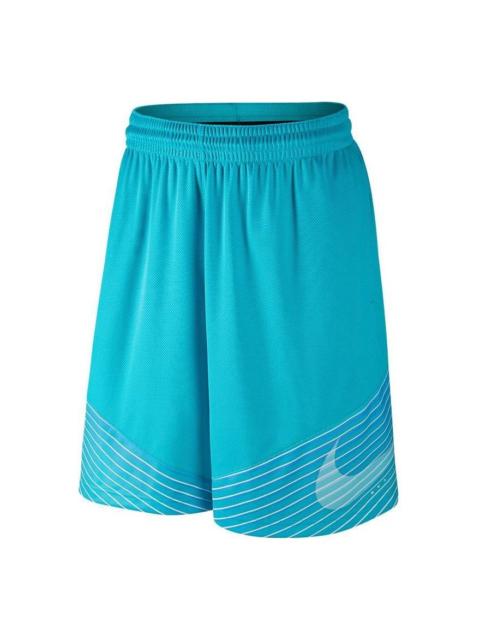 Nike Men's Nike Logo Stripe Straight Sports Shorts Blue 718387-418