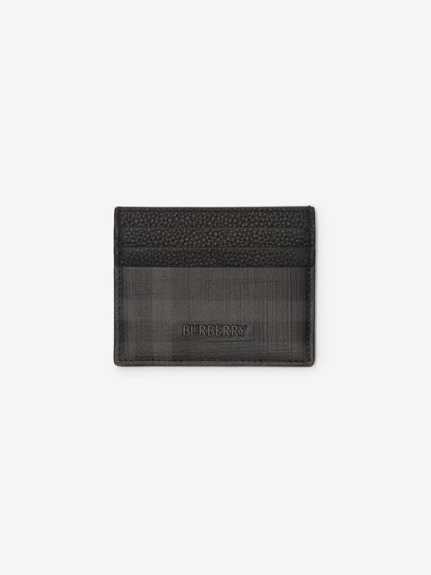 Burberry City Check Card Case