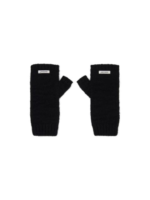 UNDERCOVER Black Logo Gloves