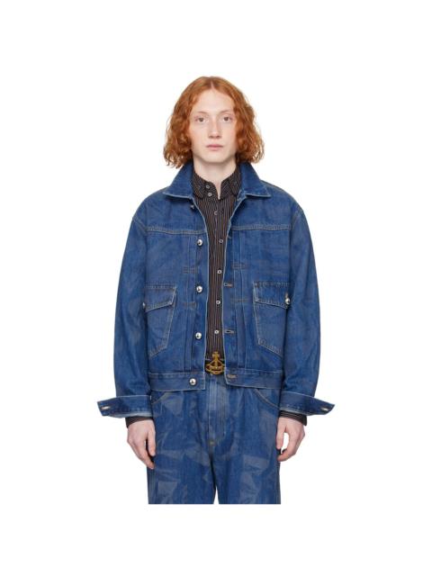 Vivienne Westwood Blue Marlene Denim Jacket