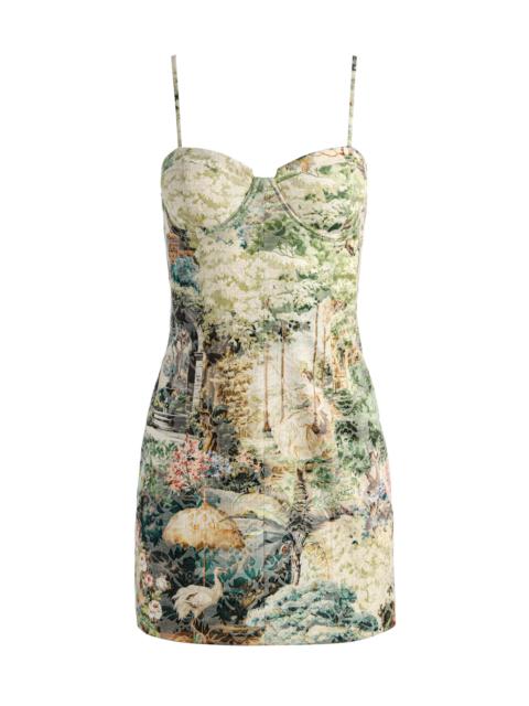 Alice + Olivia NILA CORSET MINI DRESS