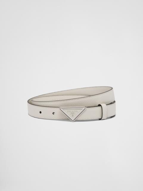 Prada Saffiano leather belt