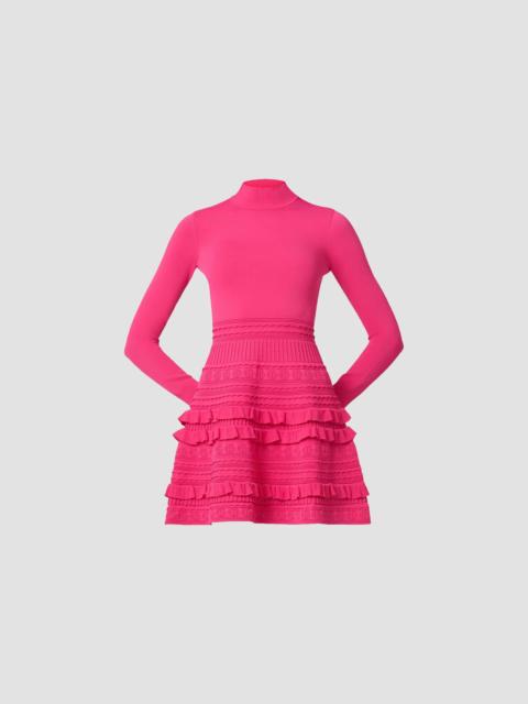 Shoshanna Women's Joie Knit Fit & Flare Minidress - Fuchsia