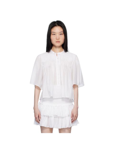 Isabel Marant Étoile White Destiny Blouse