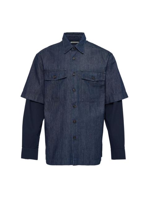 Dries Van Noten Loose Fit Patch Pockets Shirt