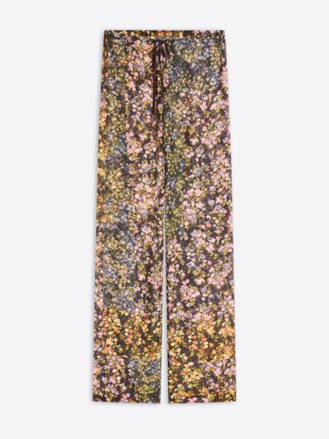 Dries Van Noten ELASTICATED JACQUARD PANTS