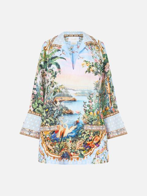 CAMILLA LONG SLEEVE TUNIC DRESS SISI SOCIETY