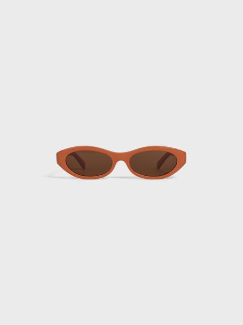 CELINE CL40353U Triomphe Mini 02 sunglasses in Acetate
