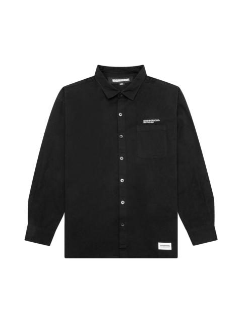 Neighborhood Long-Sleeve Overshirt 'Black'