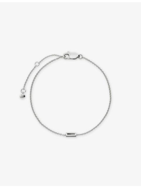 MONICA VINADER Initial I Sterling-Silver Bracelet