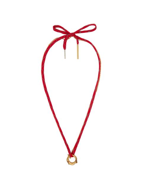 Shoelace Necklace