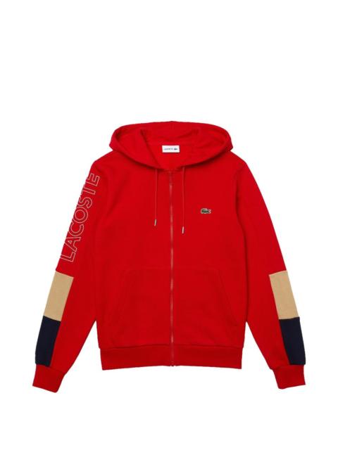 LACOSTE zip-up hoodie