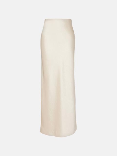 Vince Satin maxi skirt