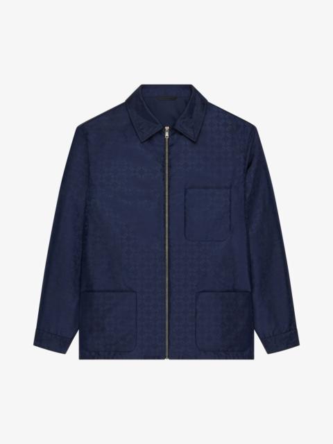Givenchy OVERSHIRT IN DOUBLE FACE MONOGRAM 72 JACQUARD