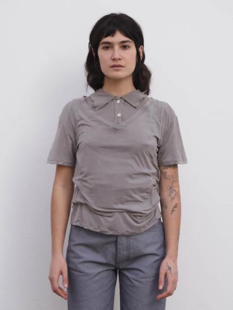 BASERANGE V Neck Tee Shirt - Bamboo Lyocell
