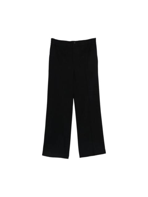 Moncler Grenoble LOGO-PATCH STRAIGHT-LEG TROUSERS