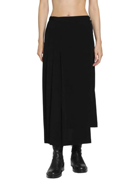 Yohji Yamamoto Pleats Wrap Skirt