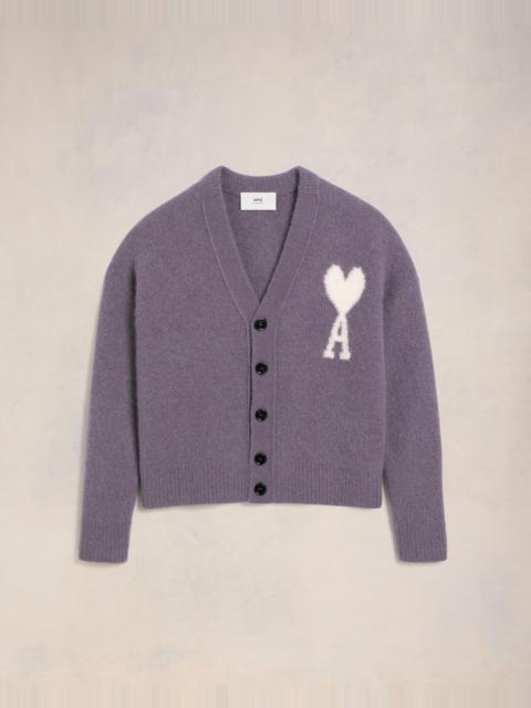 AMI Paris OFF-WHITE AMI DE COEUR CARDIGAN