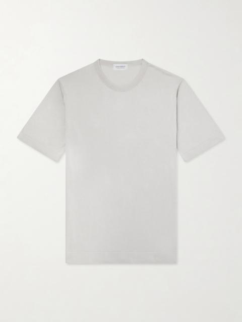 JOHN SMEDLEY Lorca Slim-Fit Sea Island Cotton T-Shirt