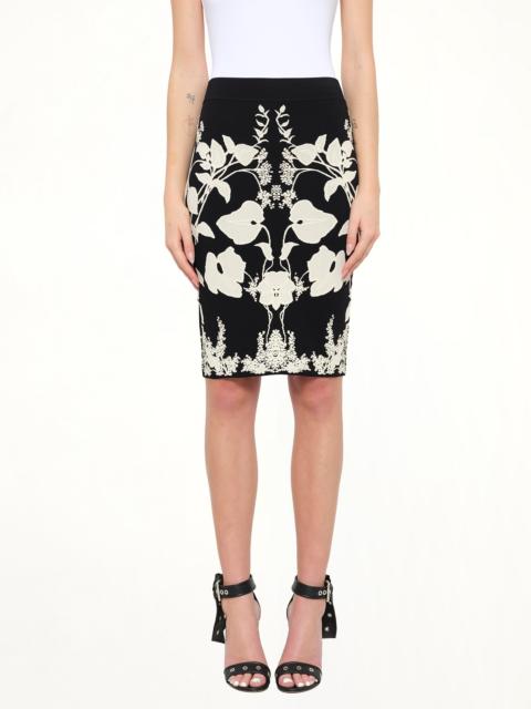 Alexander McQueen Pencil Skirt in Black
