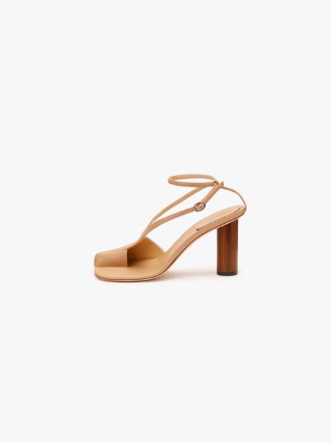 ASYMMETRIC CHRISTINE SHOES BEIGE