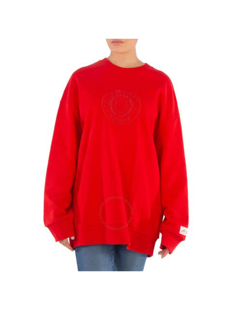 Stella McCartney Stella McCartney Red 2001 Logo Crest Embroidred