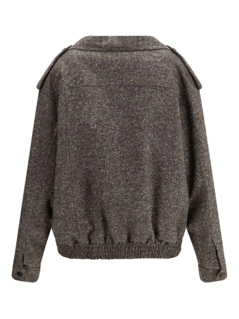 BLAZÉ MILANO Sarissa Charlie buttoned-pockets bomber jacket