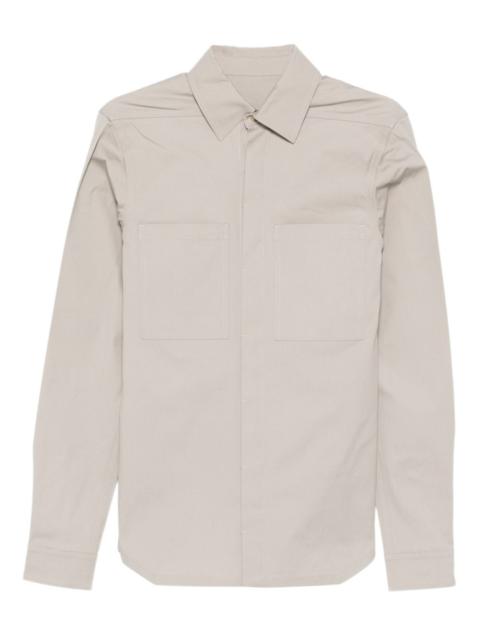 Rick Owens long-sleeve pocketed shirt