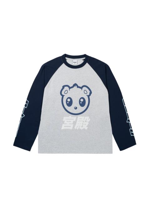 KAWAII RAGLAN LONGSLEEVE GREY MARL