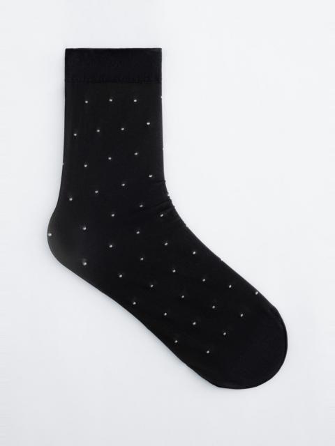 & Other Stories Sheer Dotted Socks