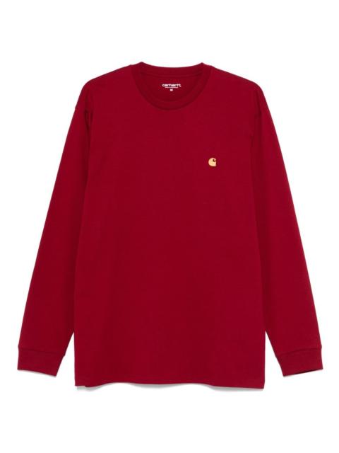 Carhartt logo-embroidered T-shirt