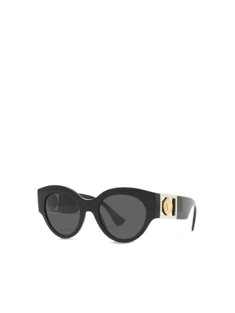 Medusa Crystal Sunglasses O4438 in Black