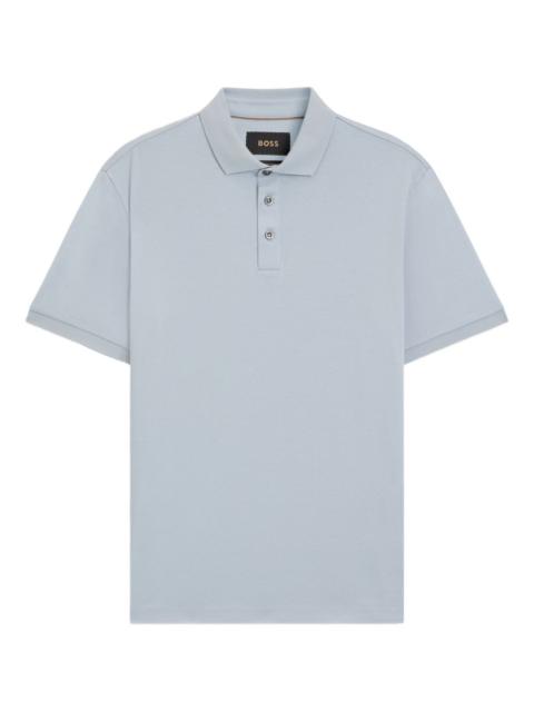 BOSS buttoned polo shirt