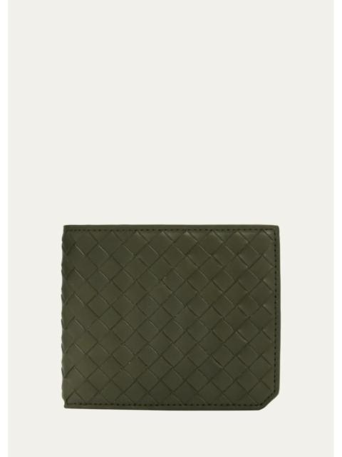 Bottega Veneta Men's Intrecciato Leather Bifold Wallet